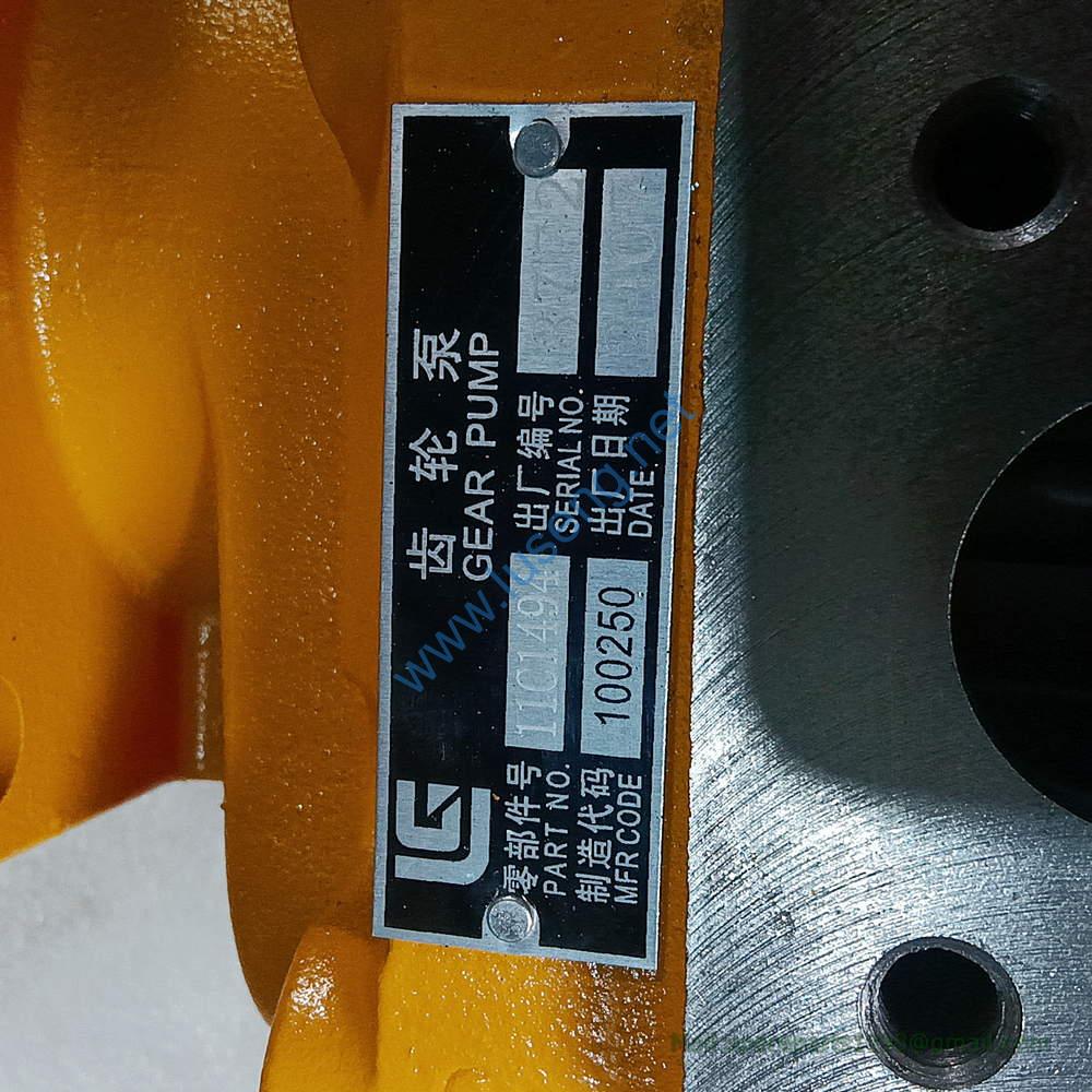 11C1494 JHP3100 GEAR PUMP LIUGONG - Image 3