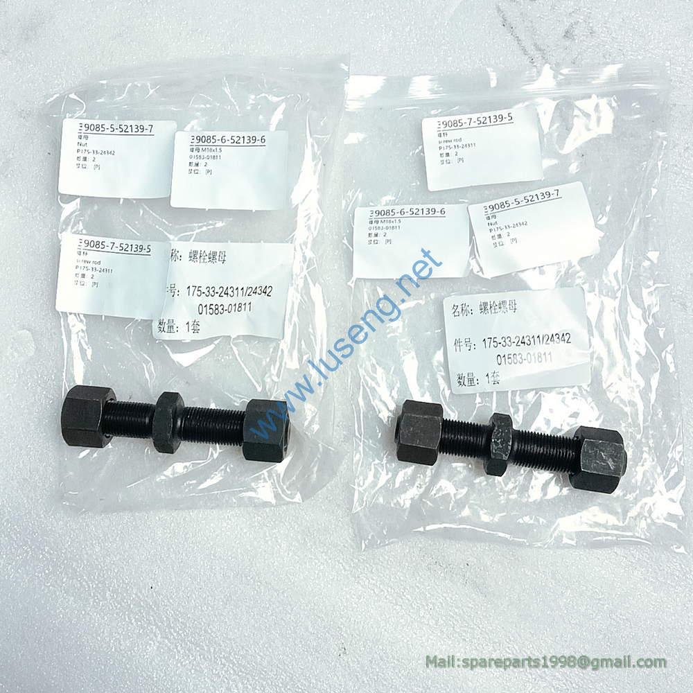 175-33-24311 01583-01811 bolt nut 175-33-24342