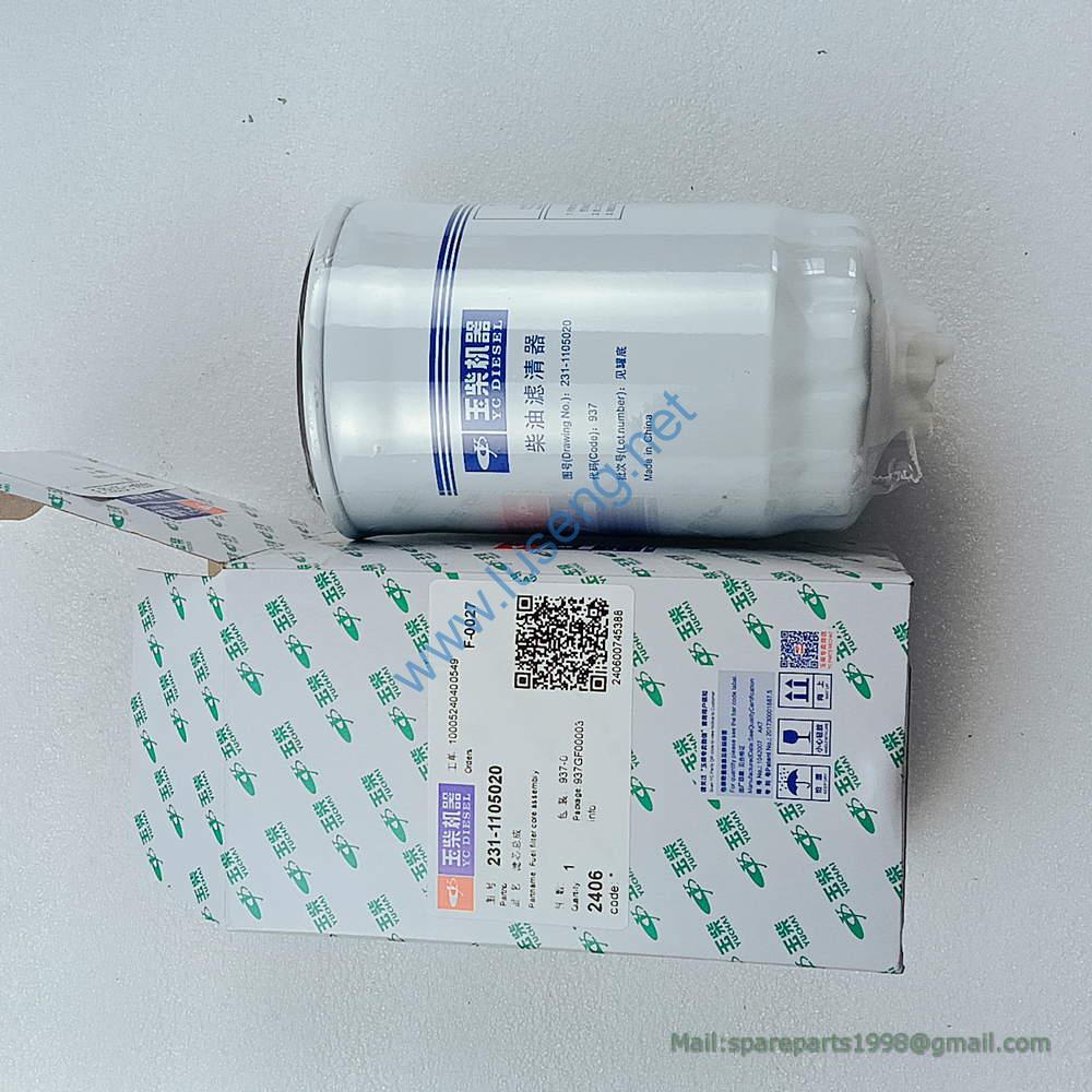 231-1105020 231-1105140 FILTER YUCHAI