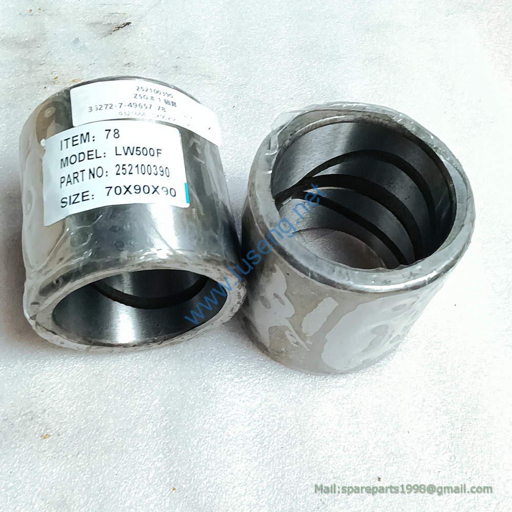 252100390 boom pin bushing LW500
