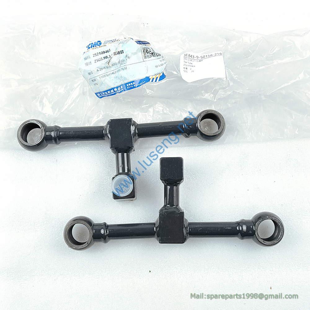252109463 three-way pipe Z5GS.9B.3.1 XCMG
