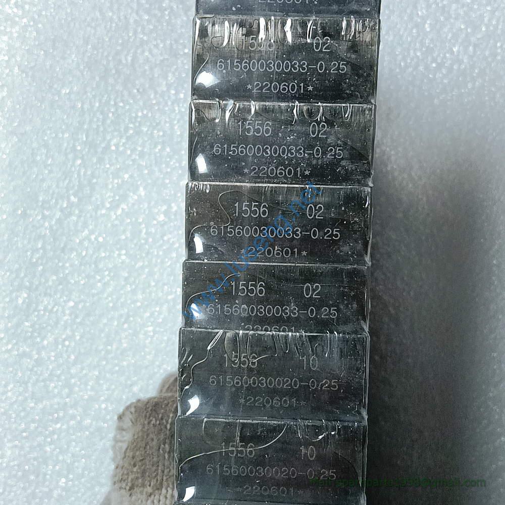 612600060020 615600030033 CONNECTING ROD BEARING SHELL SIZE = 025 WD615
