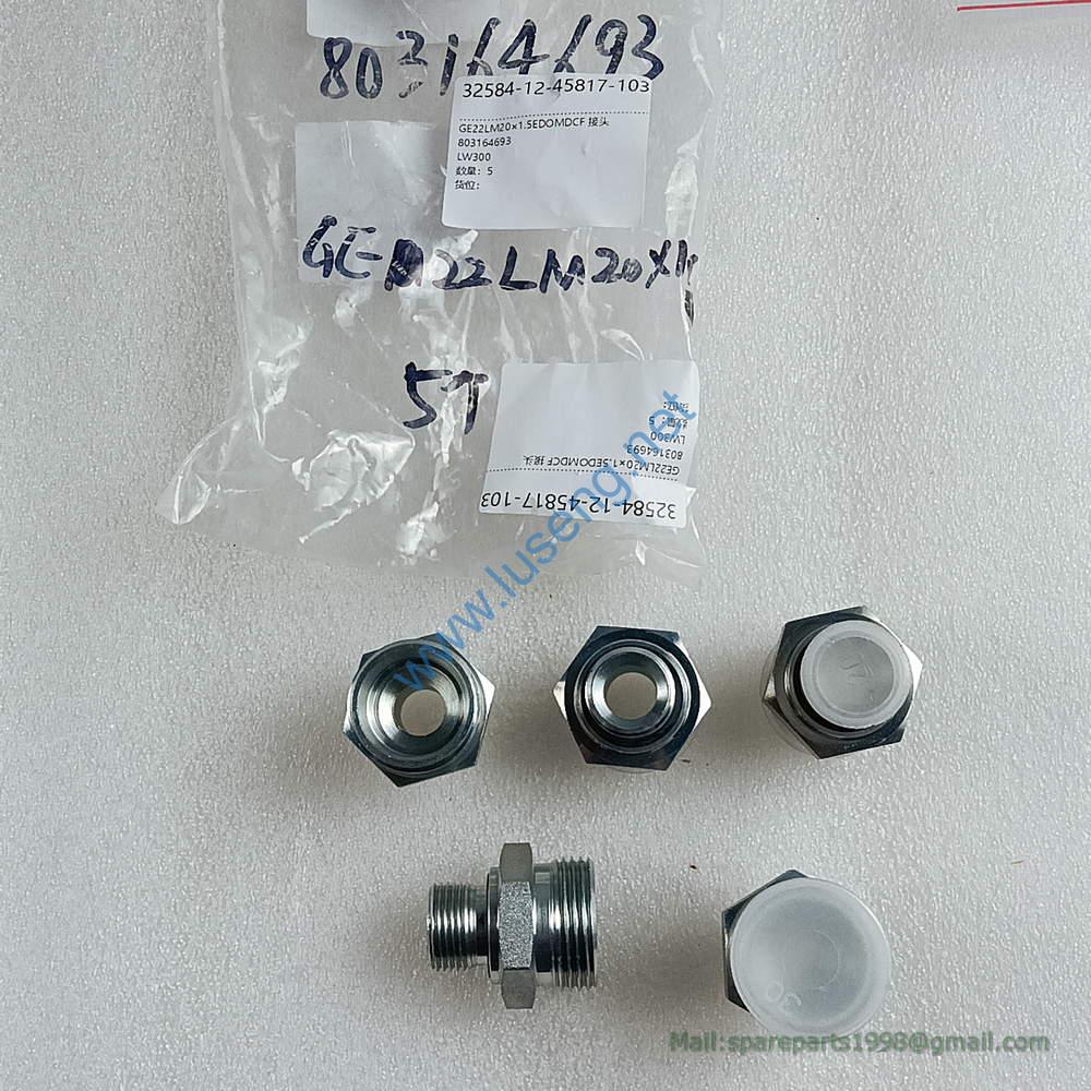 803164693 LW300 steering gear connector