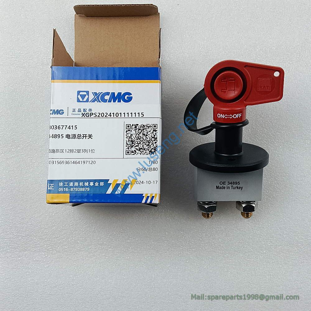 803677415 battery relay 34895 XS143 GR165 XCMG