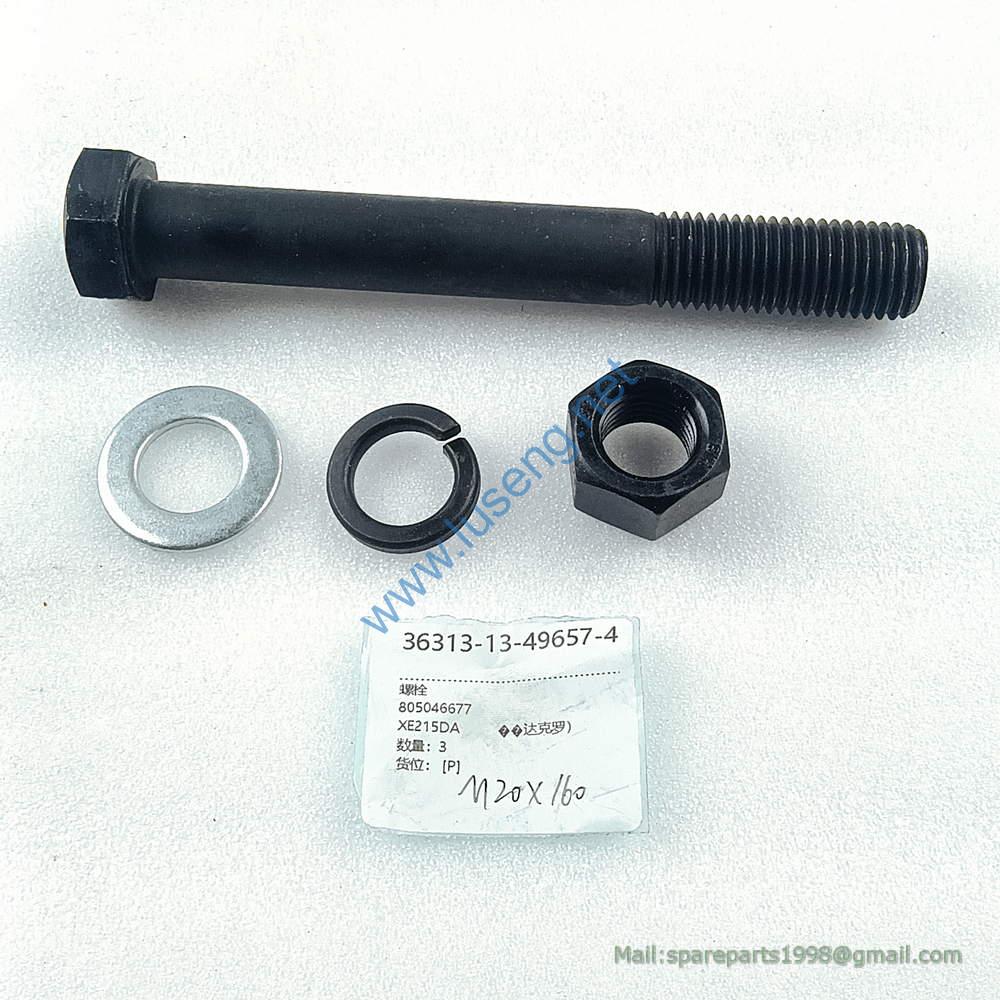 805046677 bucket pin bolt XE215DA m20x160