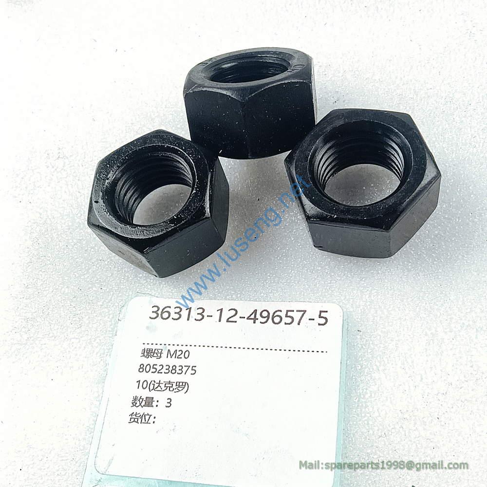 805238375 bucket pin nut XE215DA m20x160