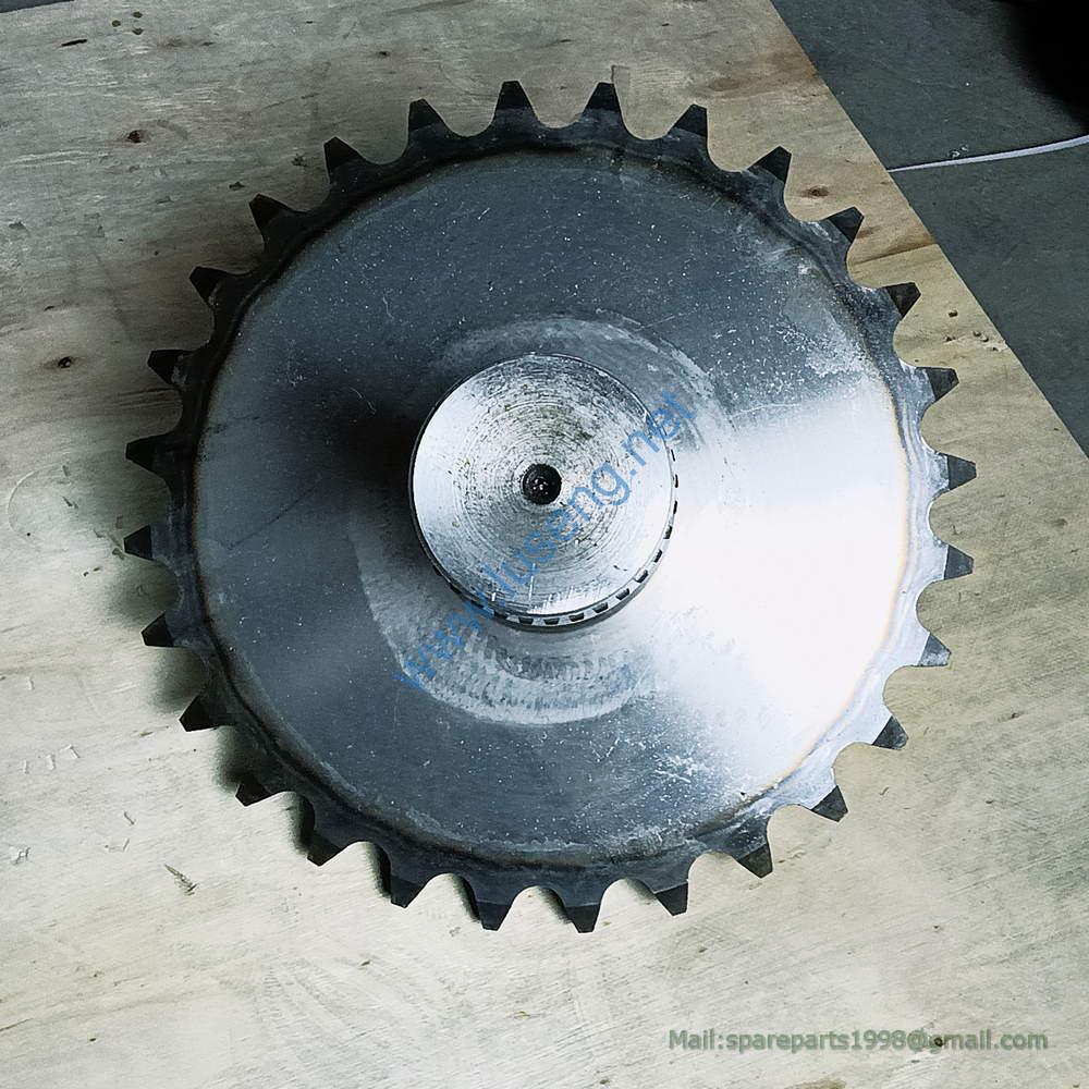860106746 800107296 85513031 GEAR SHAFT XCMG GR215 - Image 3