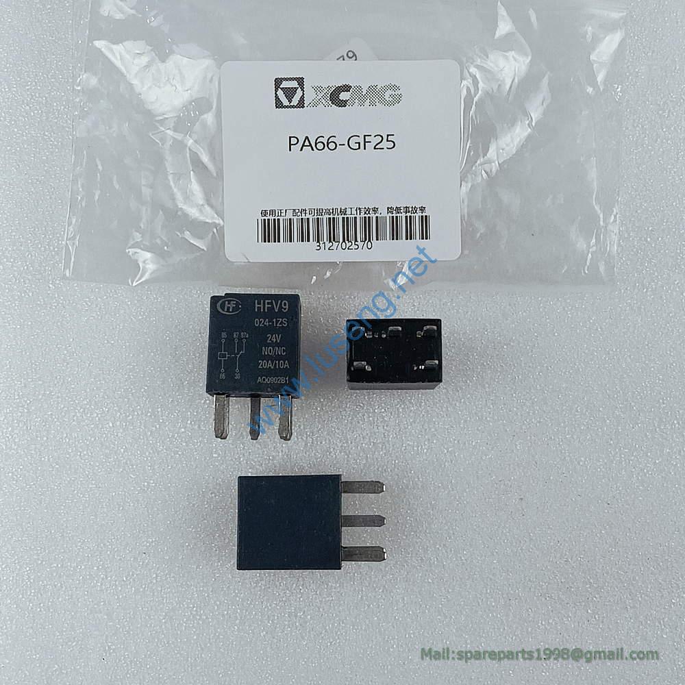 PA66-GF25 relay 6teeth FV920A 10A24V