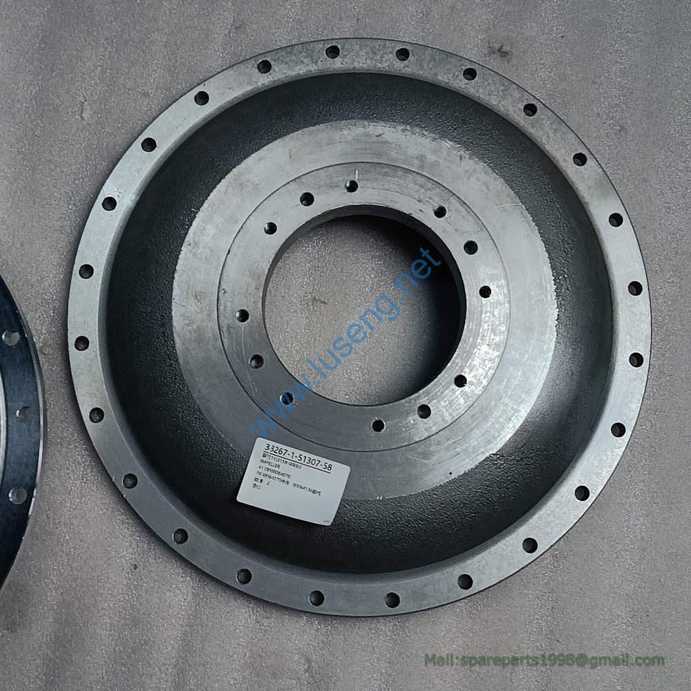 YJ315X-00003 PUMP PULLEY LOVOL SHANTUI - Image 3